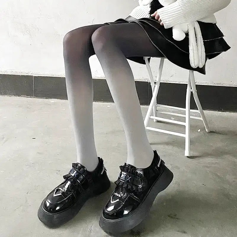 Collant pailleté polaire