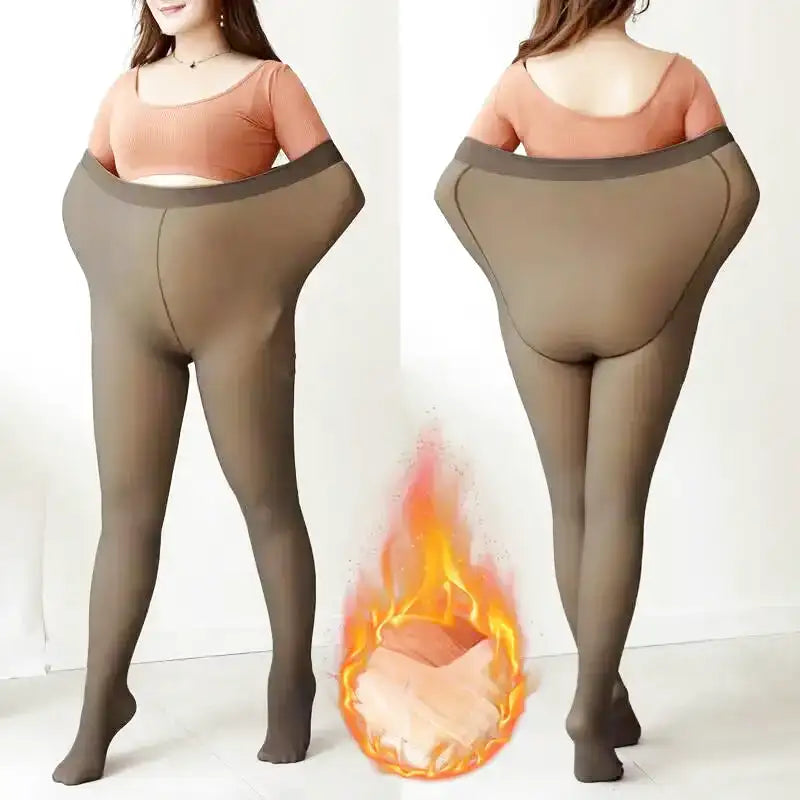 Collant polaire grande taille